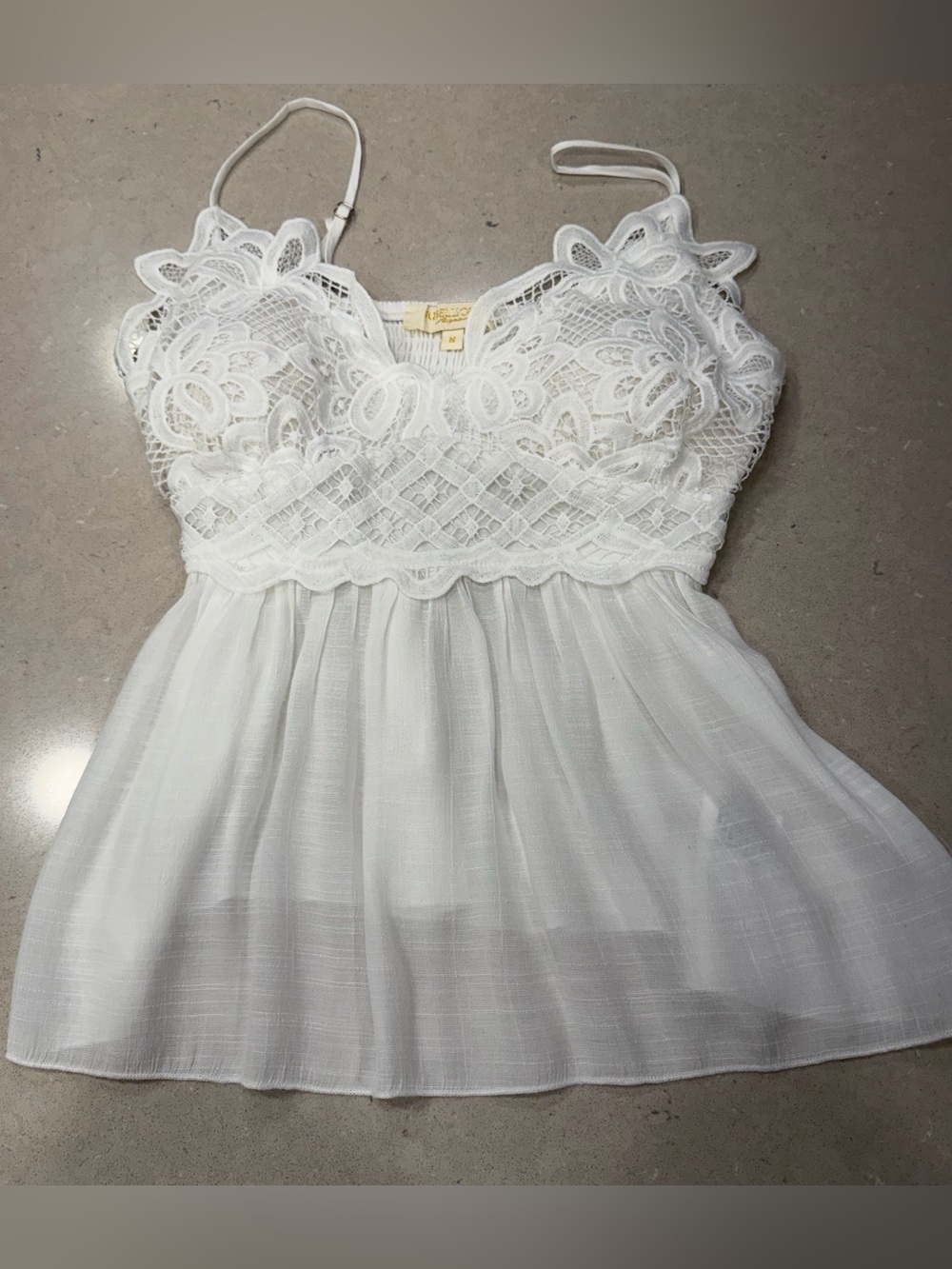 Bra Free Flowy Lace Blouse